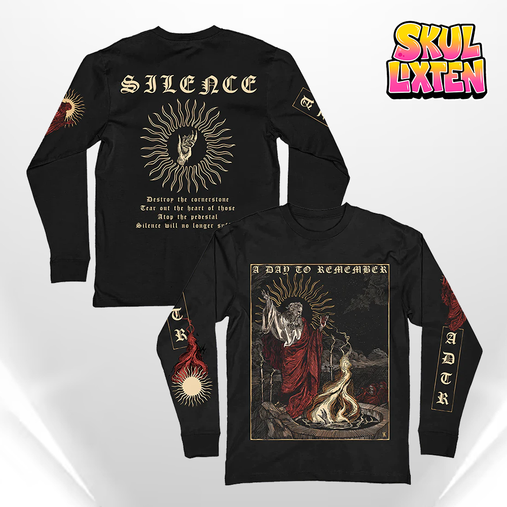 A Day to Remember Silence All Over Print Long Sleeve A Day to Remember Silence All Over Print Long Sleeve