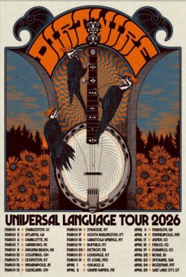 Dirtwire Universal Language Tour 2026 Retro Banjo