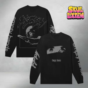 Sumerian Records Poppy Open Palms Black All Over Print Longsleeve