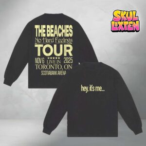 The Beaches No Hard Feelings Tour Toronto 2025 Long Sleeve – Limited Gourgis Studio Merch